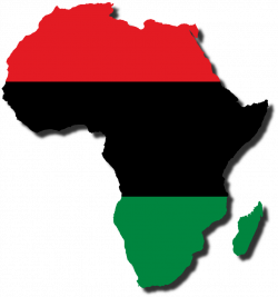 Africa Flag-Map by CaptainVoda on DeviantArt