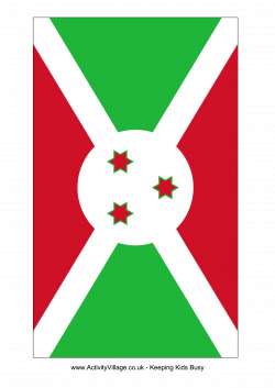 Burundi Flag - Free Printable Burundi Flag | templates | Pinterest ...