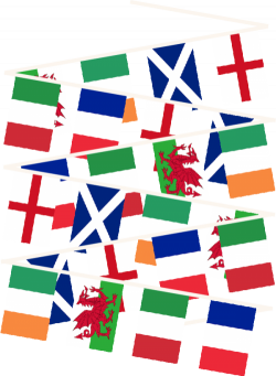 Buy Giant 6 Nations Bunting | Six Nations Rugby Buntings | Greens of ...