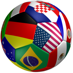 Soccer Ball Flag 3D model | CGTrader
