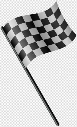 Black and white checked flag illustration, Racing flags ...