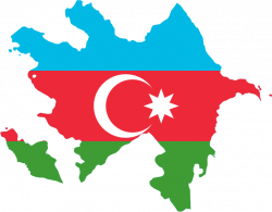 azerbaijan flag map | Description Flag-map of Azerbaijan.svg ...