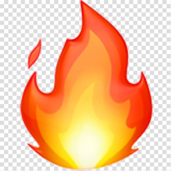 Apple Color Emoji Fire Symbol, fire letter, flame ...