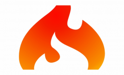 Flames Clipart Flaming - Transparent Flame Logo Free PNG ...