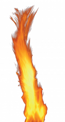 Realistic fire flames clipart png