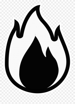 Clipart Fire Monochrome Regarding Fire Clipart - Flame ...
