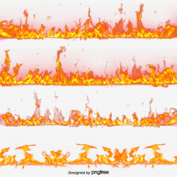 Flame Border Png, Vector, PSD, and Clipart With Transparent ...