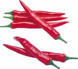 Hot Chili Pepper Seven | Isolated Stock Photo by noBACKS.com