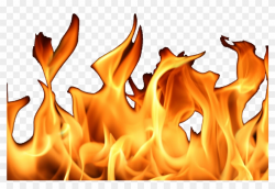 Fire Border Clip Art - Flames With No Background, HD Png ...