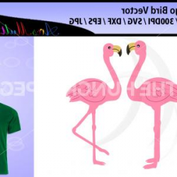 Flamingo Clipart abstract 12 - 300 X 300 Free Clip Art stock ...