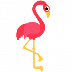 Pink Flamingo | Free Images at Clker.com - vector clip art online ...