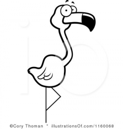Flamingo Clip Art Black And White | Clipart Panda - Free ...