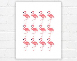 free flamingo printables | 3rd birthday | Flamingo baby ...