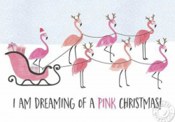 Flamingo Christmas | flamingo | Pink christmas, Tropical ...