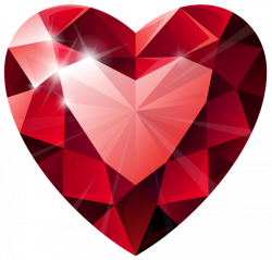 Diamond Heart Transparent PNG Clip Art Image | ClipArt | Pinterest ...