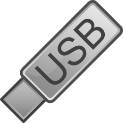 OnlineLabels Clip Art - USB Flash Drive Icon