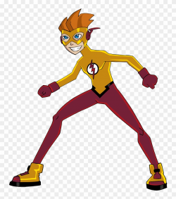 Kid Flash Transparent Background - Cartoon, HD Png Download ...