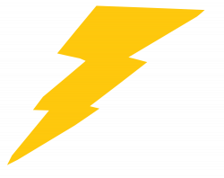 OnlineLabels Clip Art - Lightning Bolt Refixed