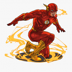 Superheroes Clipart Two - Flash New 52 Png #380467 - Free ...