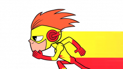 28+ Collection of Kid Flash Running Drawing | High quality, free ...