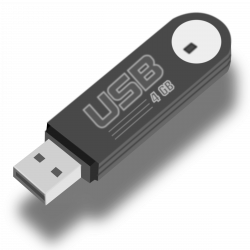 Clipart - USB Flash Drive