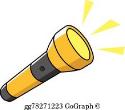 Flashlight Clip Art - Royalty Free - GoGraph