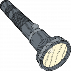Clipart - flashlight