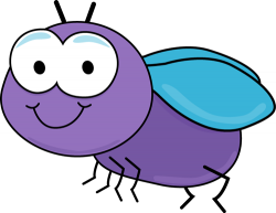 Cute Car Clip Art | Cute Fly Clip Art Image - cute purple fly with ...