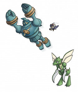 Making fun of Scyther's inability to learn Fly will never get old ...