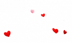 Petal Love Pattern - Beautiful fine floating heart hearts 743*446 ...