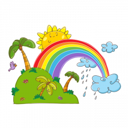 Noah's Ark Wall Decors for Kids, the End of the Flood Sticker