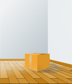 Box Over Wood Floor Clip Art at Clker.com - vector clip art online ...