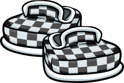 Black Checkered Shoes | Club Penguin Wiki | FANDOM powered by Wikia