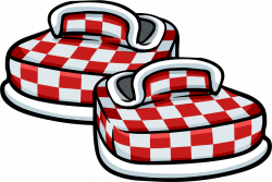 Red Checkered Shoes | Club Penguin Wiki | FANDOM powered by Wikia