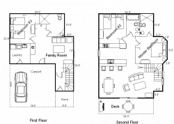 Very Simple House Floor Plans Plan In Flooring Style Clip Art With ...