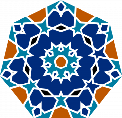 Islamic Geometric Tile by @GDJ, Inspired and derived from Lazur's ...