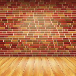Brick Wall and Wooden Floor Bacground | Gallery ...