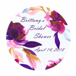 Bridal Shower Favors - Premier Personalized Candles