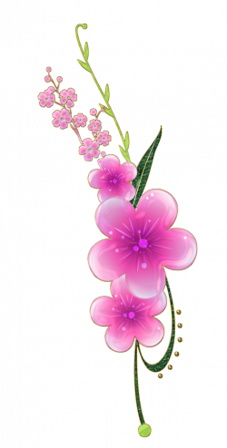 sweet pink flowers png by Melissa-tm | Scrap | Pinterest | Flowers ...