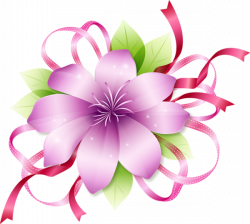 Pink Flower Clipart | Flowers | Pinterest | Flower clipart, Flower ...