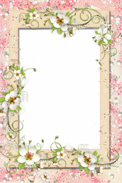 Transparent PNG Frame with Flowers - Printables | PRINTABLE 2 ...