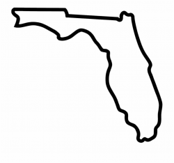 Florida Outline Copy Florida Outline Transparent Background ...