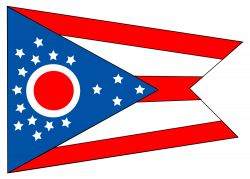OnlineLabels Clip Art - Flag Of The State Of Ohio