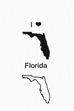 Florida Vector, State Clipart, Florida Clip Art, Florida Map Clip art SVG,  State png, DXF, pdf, EPS #mp-31