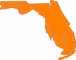 Florida State Outline Clip Art at Clker.com - vector clip ...