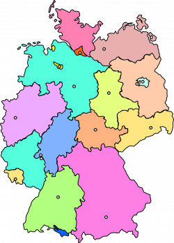 Map Germany States Outline transparent image | Map | Pinterest ...