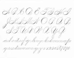 Free Antique Clip Art - Pen Flourishing Alphabet - The ...
