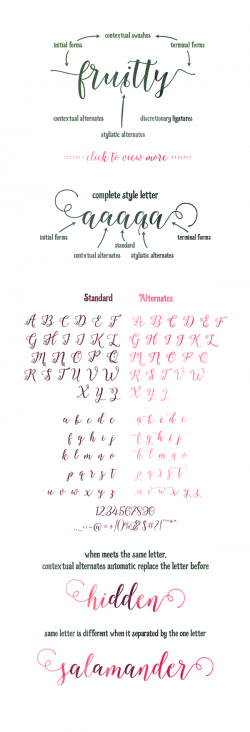 Octavia Script - Modern Calligraphy Typefaces on Behance ...