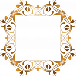 Floral Flourish Frame by @GDJ, Floral frame., on @openclipart ...