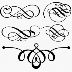 Free Scroll Work Images | DOWNLOAD: Decorative Flourishes 3 ...